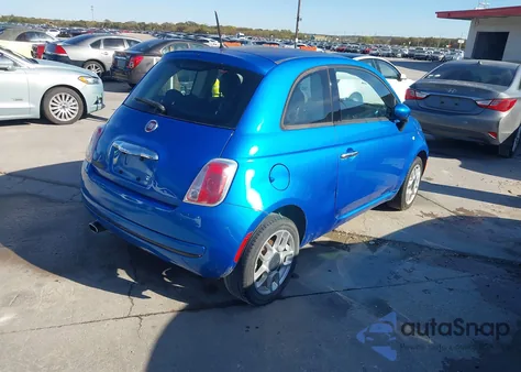 2015 Fiat 500 Pop from USA, damaged, VIN 3C3CFFARXFT609821